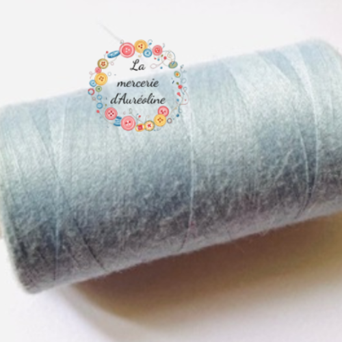 Fil à coudre bleu azur - 1km