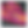 Galon taffetas  fuchsia et orange