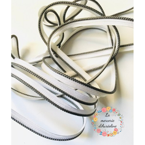 Passepoil gris anthracite  - 2mm