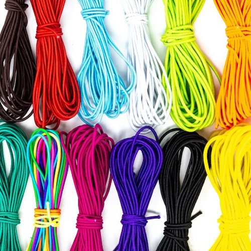 4m de cordon élastique rond  - 1mm