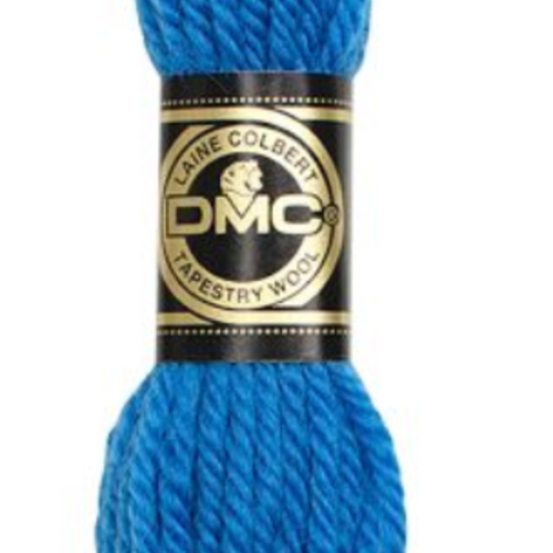 Laine colbert dmc n° 7317 - bleu touareg