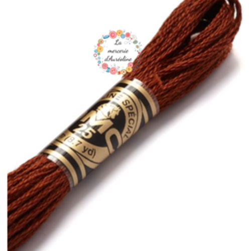 Fil à broder main dmc - 300 - acajou