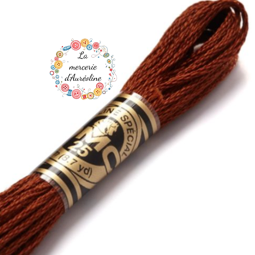 Fil à broder main dmc - 300 - acajou