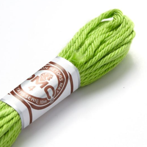 Fils retors mat dmc pour canevas - n°2788 - vert citron