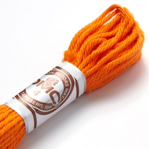 Fils retors mat dmc pour canevas -  n°2947 - orange