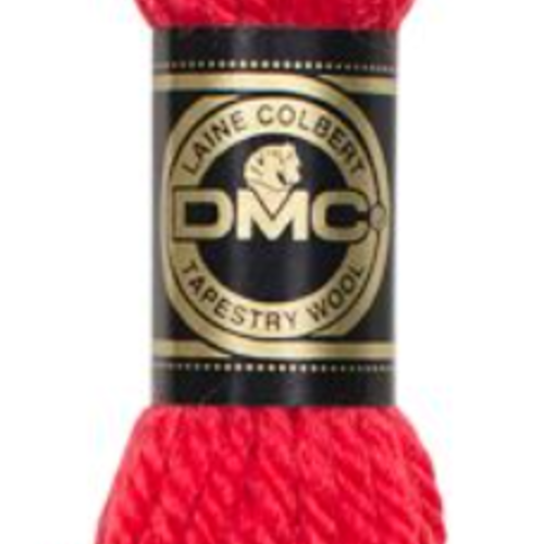 Laine colbert dmc n°7849 - rouge ecarlate