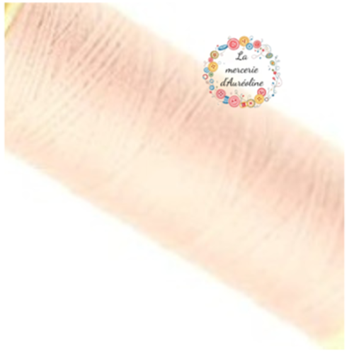 Fil à coudre rose pâle  - 1km