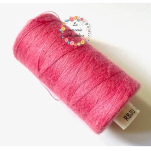 Fil à coudre rose baby  - 1km