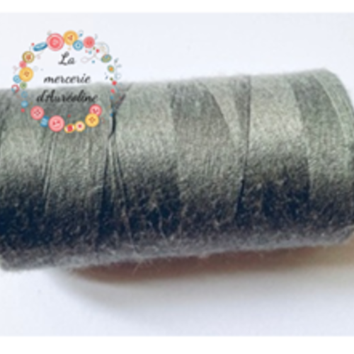 Fil à coudre gris fer  - 1km