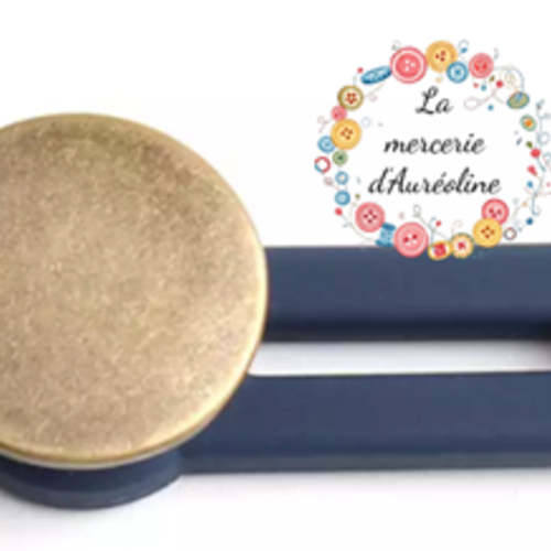 Bouton prolongateur de taille pour pantalon