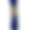 Fils de coton perlé  dmc n°820 - bleu marine