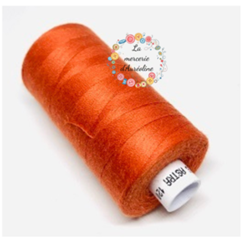 Fil à coudre terracotta - 1km