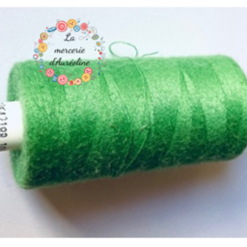 Fil à coudre vert - 1km