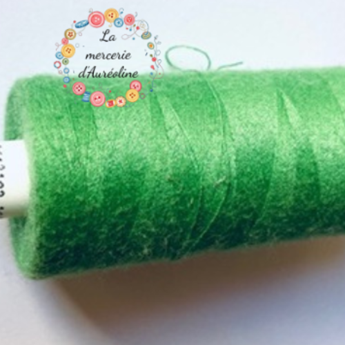 Fil à coudre vert - 1km
