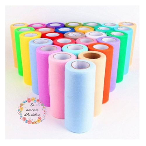 Rouleau de tulle  - 15cm