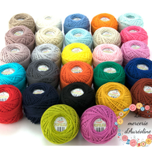 Bobine de coton perlé - taille 8