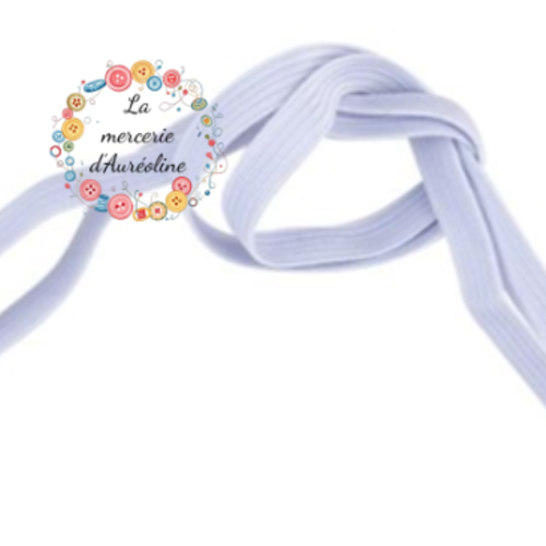 Ruban élastique plat souple - 5mm