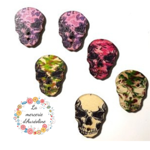 Bouton "tête de mort"