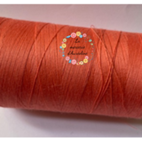 Fil à coudre gutermann orange melon - 5km