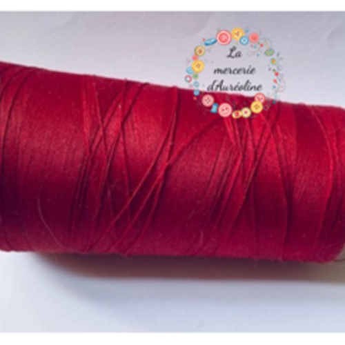 Fil à coudre gutermann - rouge vermillon - 3km