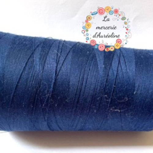Fil à coudre gutermann -  bleu nuit - 5km