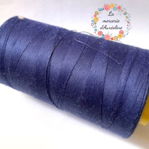 Fil à coudre gutermann bleu de prusse  - 5km