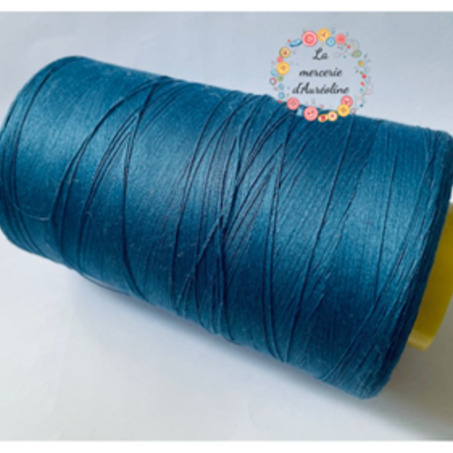 Fil à coudre gutermann bleu paon - 5km