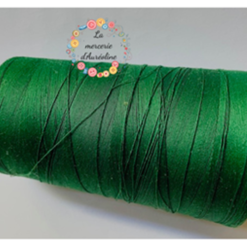 Fil à coudre mara vert noël  - 5km