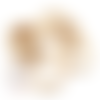 Anneau de dentition rond en bois