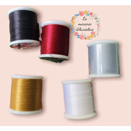 Bobine de fil à perler   - 0,25mm