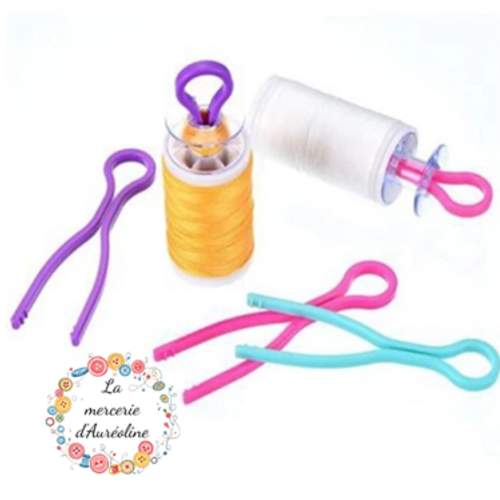 Porte canette et bobine x6