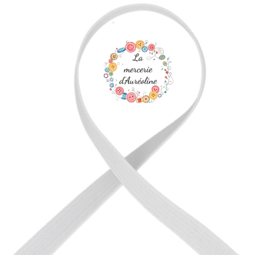 Ruban élastique plat fort - 10mm