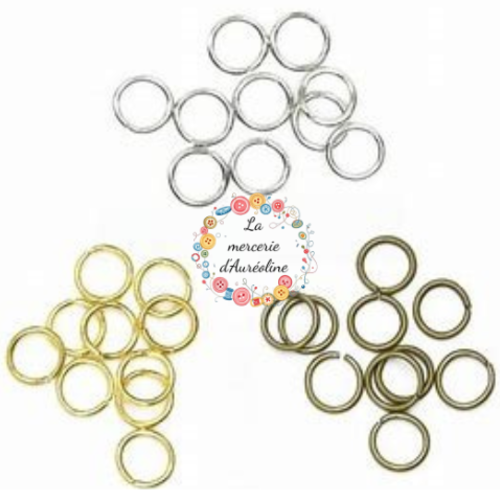 Anneau rond ouvert 7mm x20