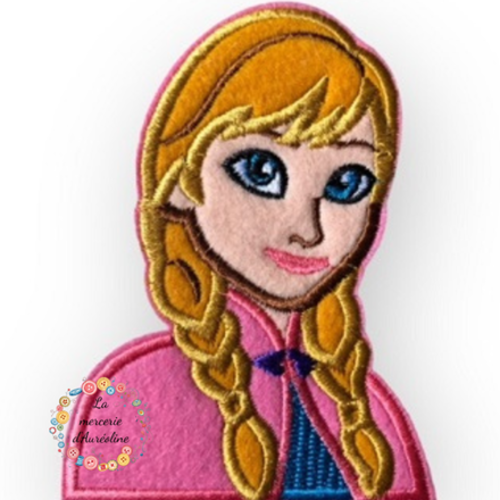 Patch "elsa, reine des neiges"- 10cm