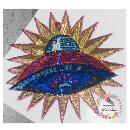 Patch "ovni pailleté"