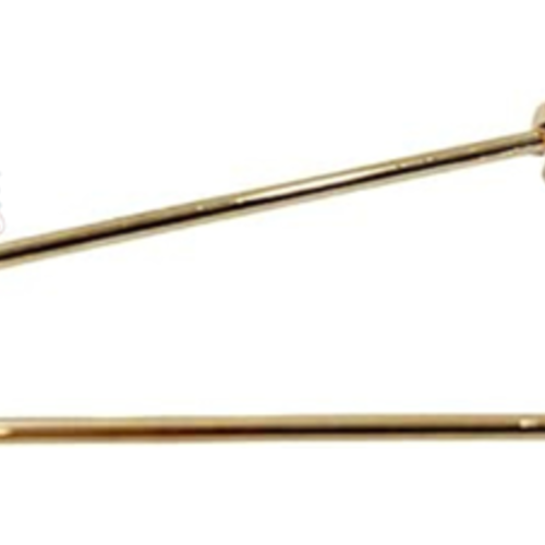 Epingle à nourrice dorée - 10cm