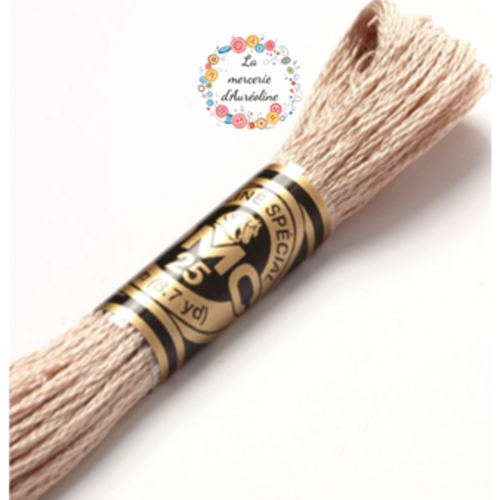 Fil à broder main dmc n°842 - cordage beige