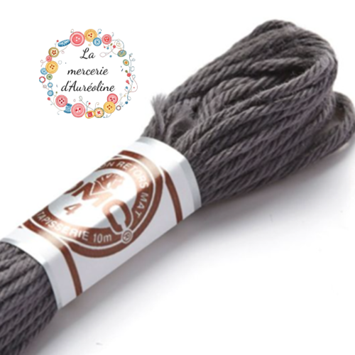 Fils retors mat dmc pour canevas - n°2413 - fer