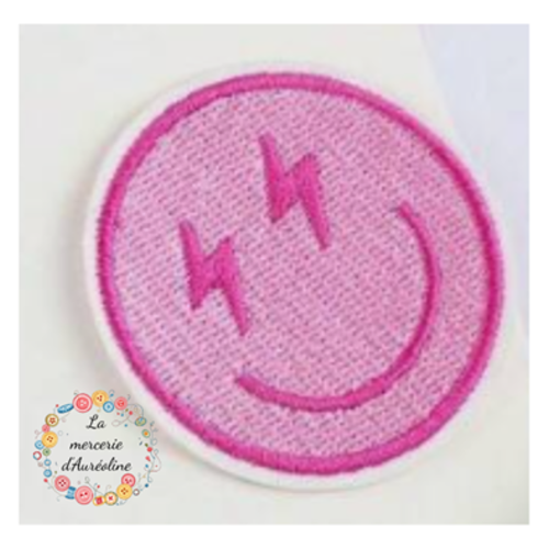 Patch "smiley rose"