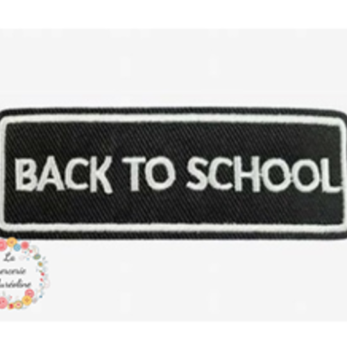 Patch "back to school"