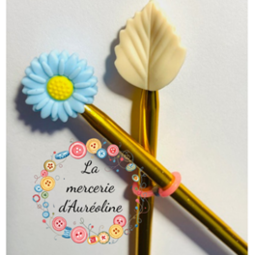 2 x protèges pointes d'aiguilles à tricoter - modèle b