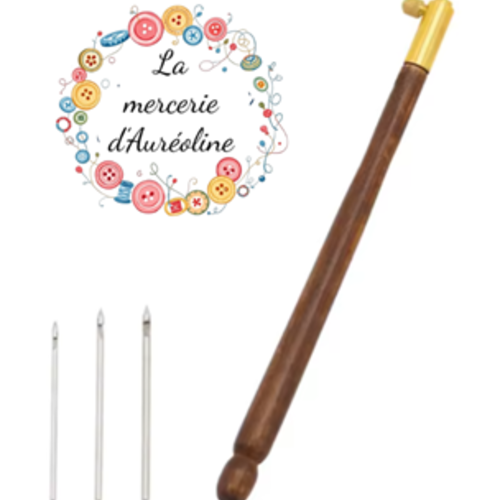 Crochet pour broderie de lunéville