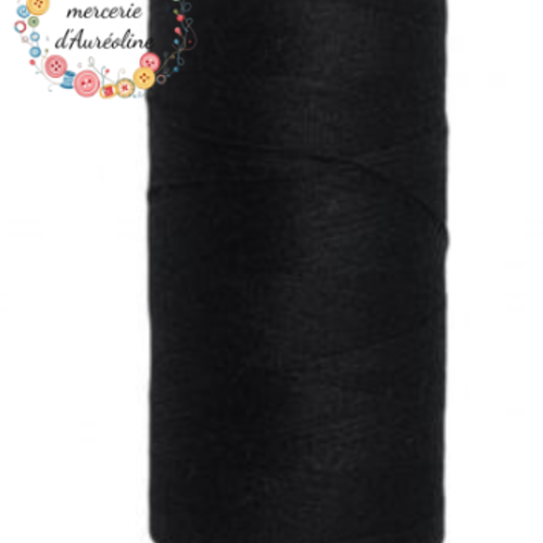 Fil à coudre noir  - 1km