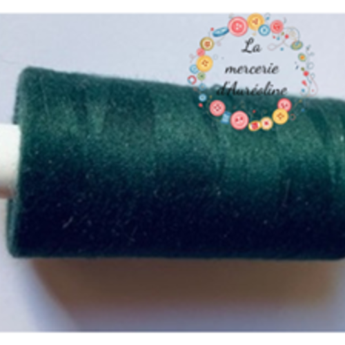 Fil à coudre vert foncé  - 1km