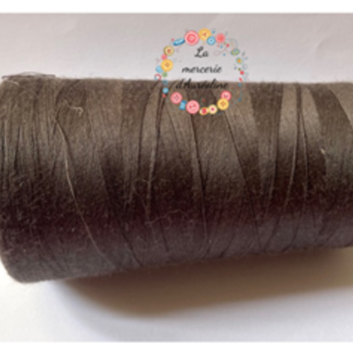 Fil à coudre marron arabica - 5km