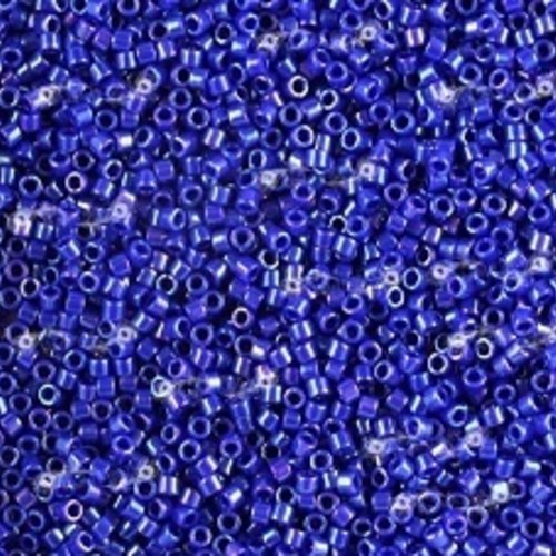5g miyuki delica 11/0 - db0216 - bleu opaque