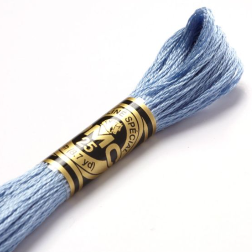 Fil à broder main dmc n°794 - bleu layette