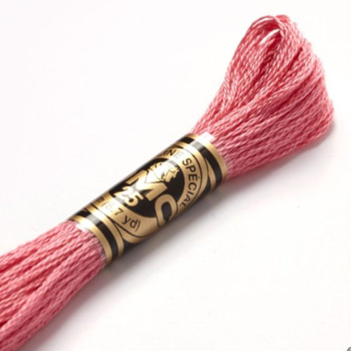 Fil à broder main dmc n°899 - fard à joue rose