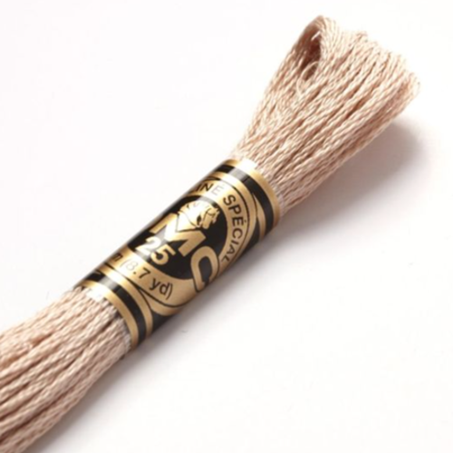 Fil à broder main dmc n°842 - cordage beige