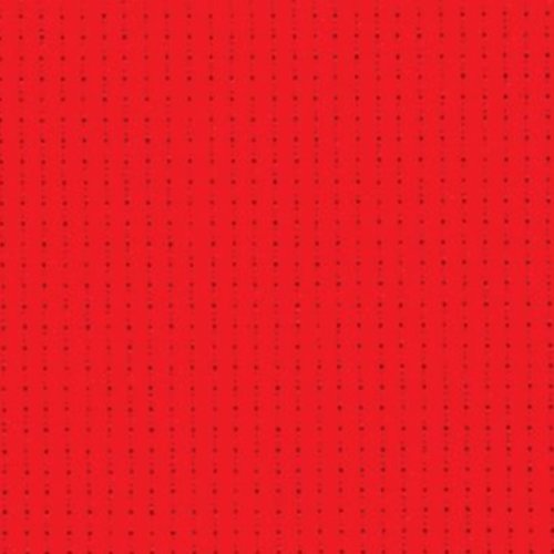 Toile à broder  aïda rouge - 5.5